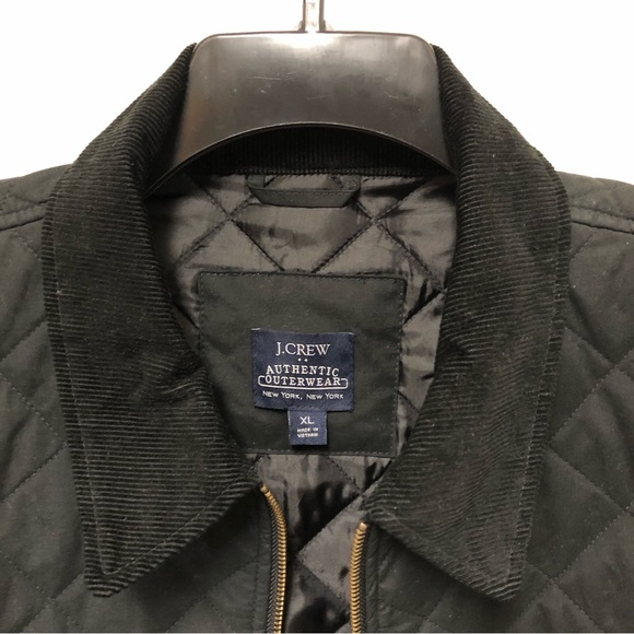 J. Crew Authentic Outerwear Mens Quilted Jacket/Coat - Picture 10 of 13